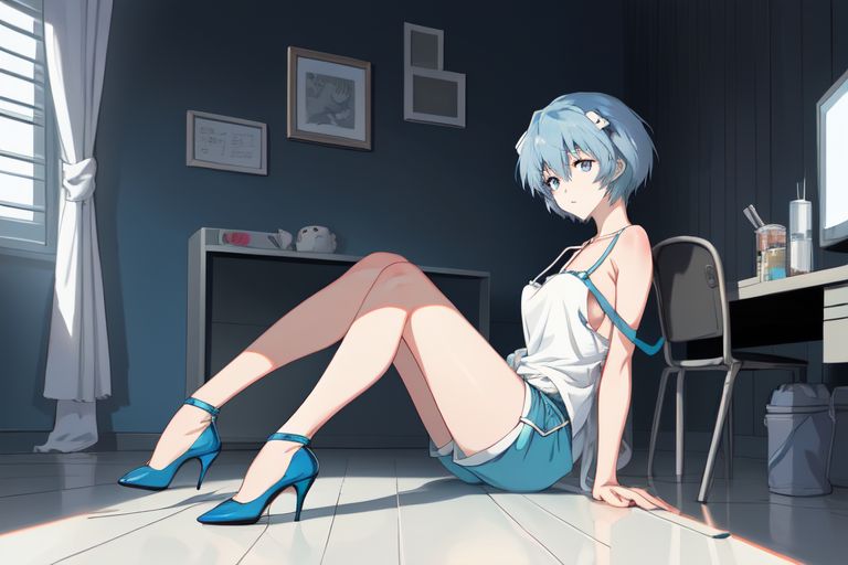 фетиш Evangelion высокие каблуки